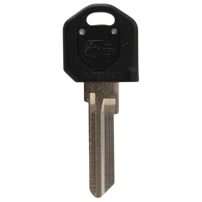 KW1-LIT-BLACK 1S KW1 Keylite Key Blank with Black Light