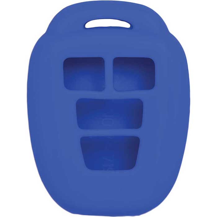 SJ-TYOTAG94-BLUE Silicone Jacket Keyless Remote Cover for Toyota 4 Button