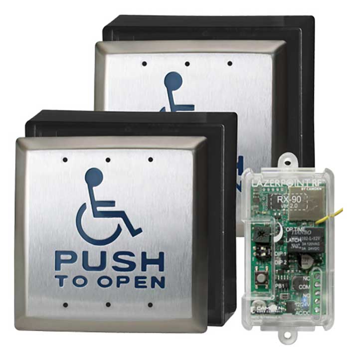 CM-RFK45-4 Wireless Switch Kit with 2 CM-45K 2 Surface Boxes & 1 Receiver
