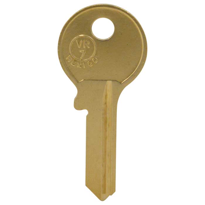 VR7-JMA Viro VR7-VR91AR Brass Key Blank