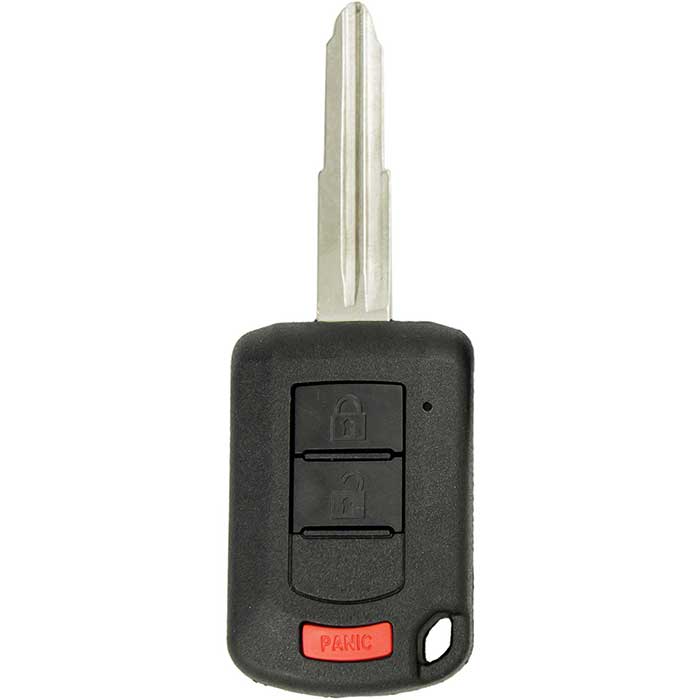 709-MIT-SHELL 3-Button Remote Head Key Shell for 2016 Mitsubishi Lancer