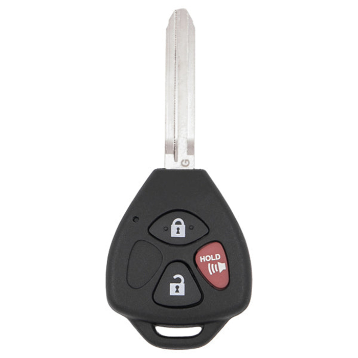 K2GPRO-TY29T5 3 Button Replacement Remote Head Key for 2009-2011 Toyota Avalon