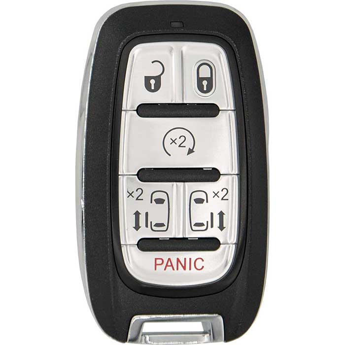 PRX-CHY-P829 6-Button Replacement Proximity Smart Key for 2017-2021 Chrysler Pacifica