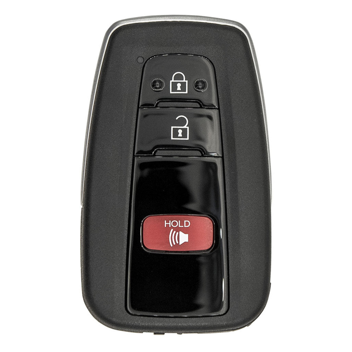 PRX-TOY-4020-3PACK 3 Button Proximity Replacement Remote Smart Key for 2018-2021 Toyota C-HR - Pack of 3