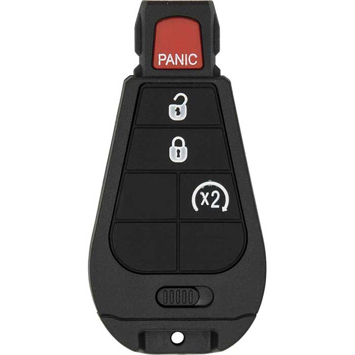 RK-CHY-PD3T4 4 Button Replacement Remote Key for 2013-2021 Dodge Ram