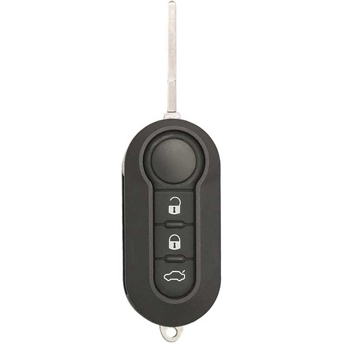 RK-FT433C Replacement Remote Flip Key for 2012, 2013-2015 Fiat 500