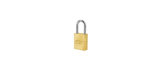 A6531-KD 1.5 in. Body & 1.5 in. Shackle Rekeyable Brass Padlock