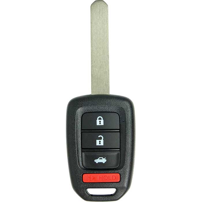 RK-HON-1T4T 4 Button Replacement Remote Head Key for 2013-2015 Honda Accord