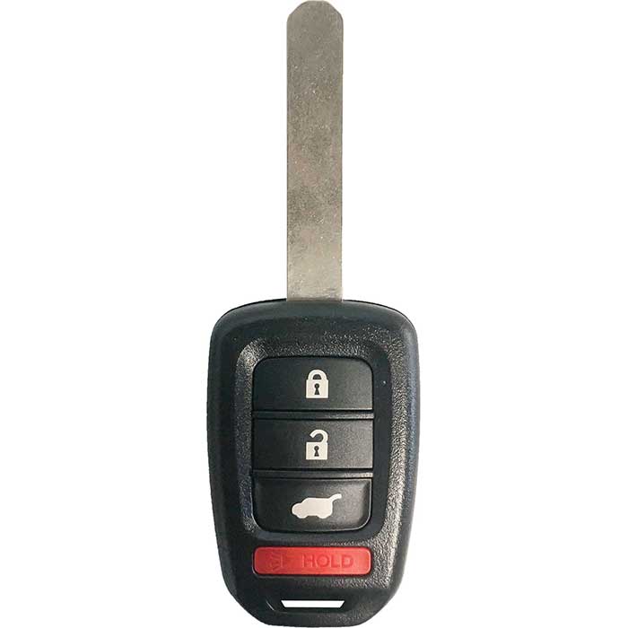 RK-HON-A00 4 Button Replacement Remote Head Key for 2017-2020 Honda CR-V