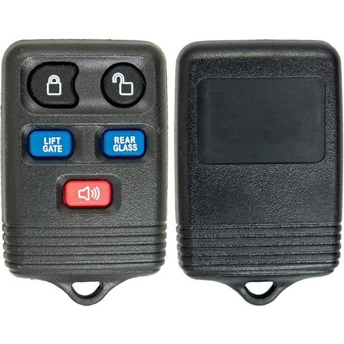 228-FD-SHELL 5 Button Replacement Remote Shell for 2003 2007 Lincoln Navigator