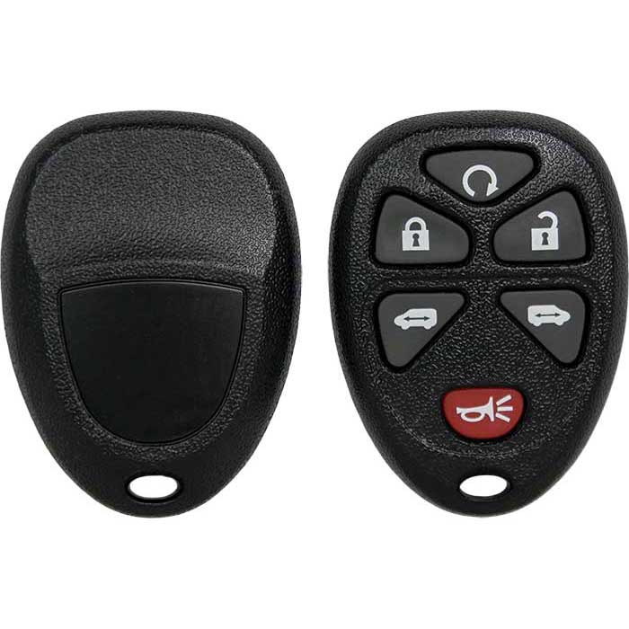 529-GM-SHELL 6 Button Remote Shell for 2005-2007 Pontiac Montana