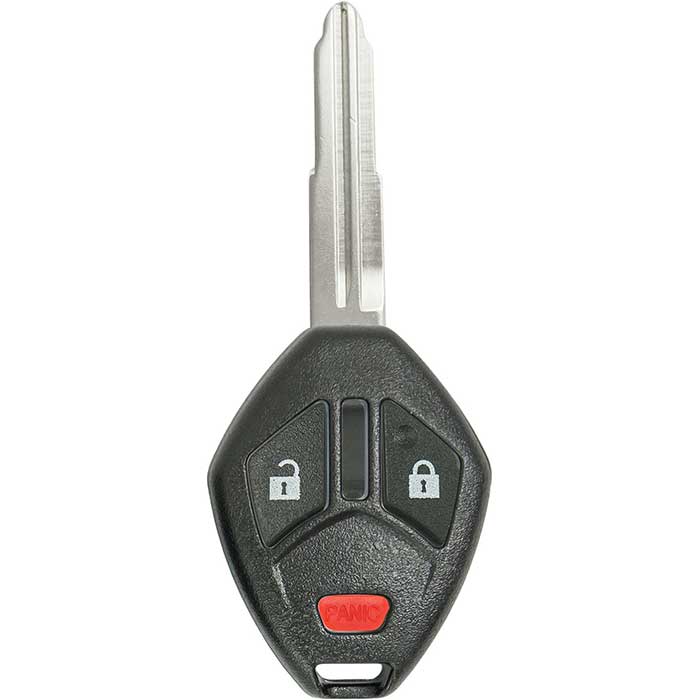 707-MIT-SHELL 3-Button Remote Head Key Shell for 2007-2012 Mitsubishi Endeavor