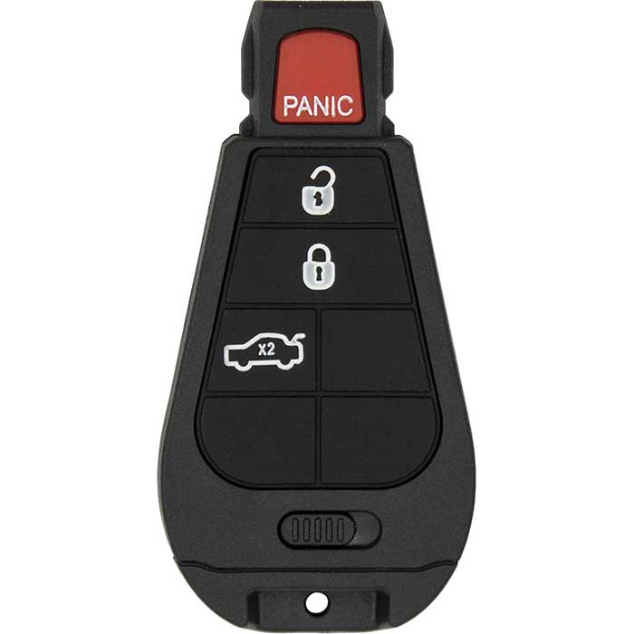 RK-CHY-PDDT1 4 Button Replacement Remote Key for 2012-2016 Dodge Dart