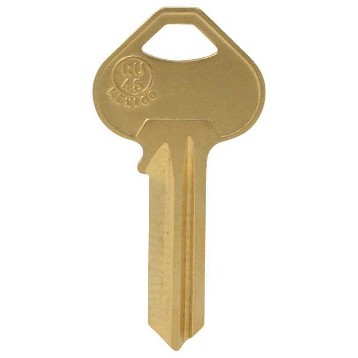 RU45-JMA 1011D1 Brass Key Blank