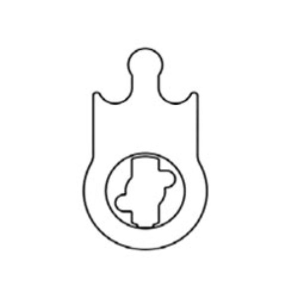 CT-Z69 Clover Leaf Mortise Cylinder Cam for Mogul