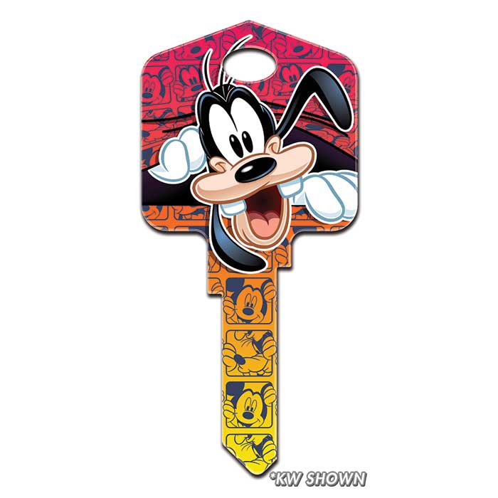 SC1-D85 1.1 in. Disney Goofy Key Blank