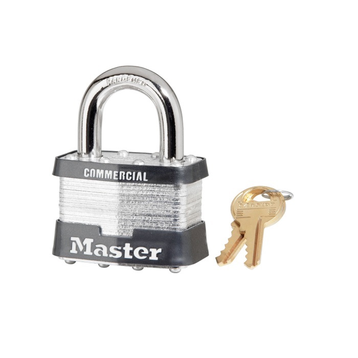 5-KA-A431 Non-Rekeyable Laminated Steel Padlock - Keyed Alike-A431