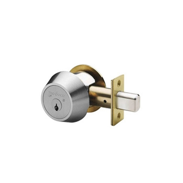 11C60L-H-26-43S-676 M4 Deadbolt Key with TP - Uncombinated