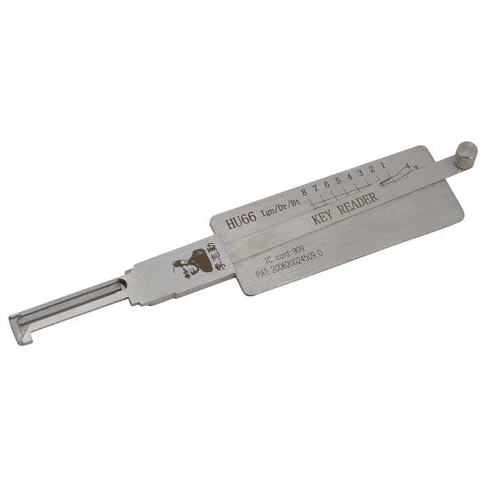 LISHI-READER-HU66 8-Cut 2-Track High Security Direct Reader Tool for HU66 Volkswagen & Audi