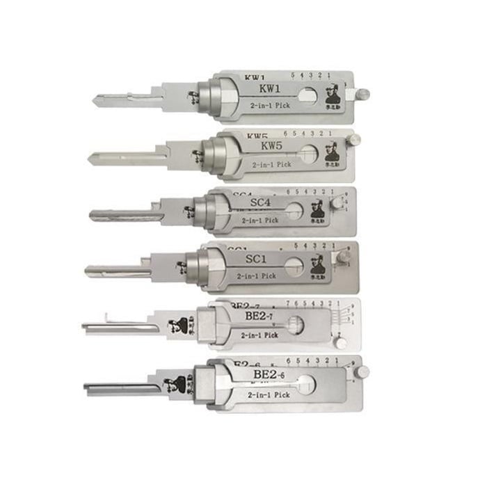 OL-RESIDENTIAL-KIT-2 2-in-1 Pick & Decoder Tool Set for KW1-KW5-SC1-SC4-BE2-6-BE2-7