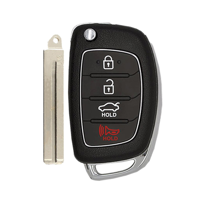 RK-KH-C1210 4 Button Remote Flip Key for 2017-2020 Hyundai Sonata