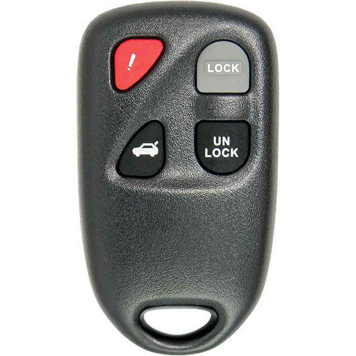 R-MAZ-848 4 Button Replacement Remote for 2004-2008 Mazda RX-8