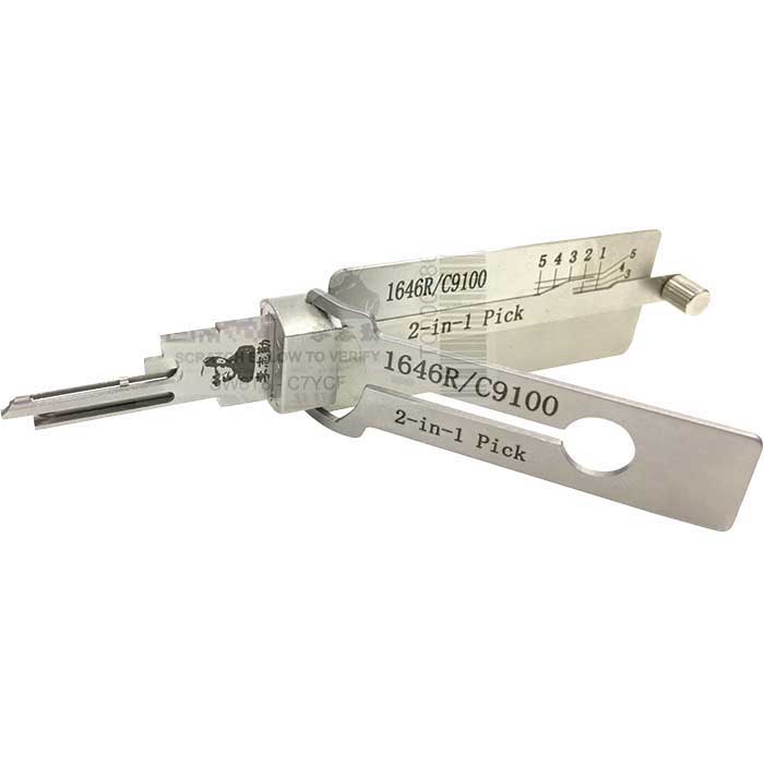 OL-C9100-C8700-1646R-AG 2-in-1 Pick & Decoder Tool for CompX National Mailbox