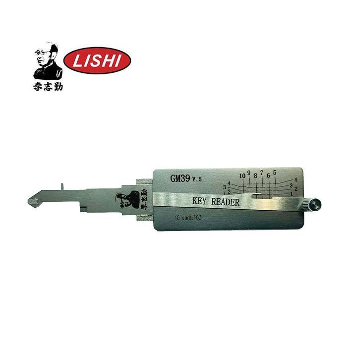 OL-DECODER-GM39-V5 39 Door Decoder Key Reader Tool with Sidebar for GM