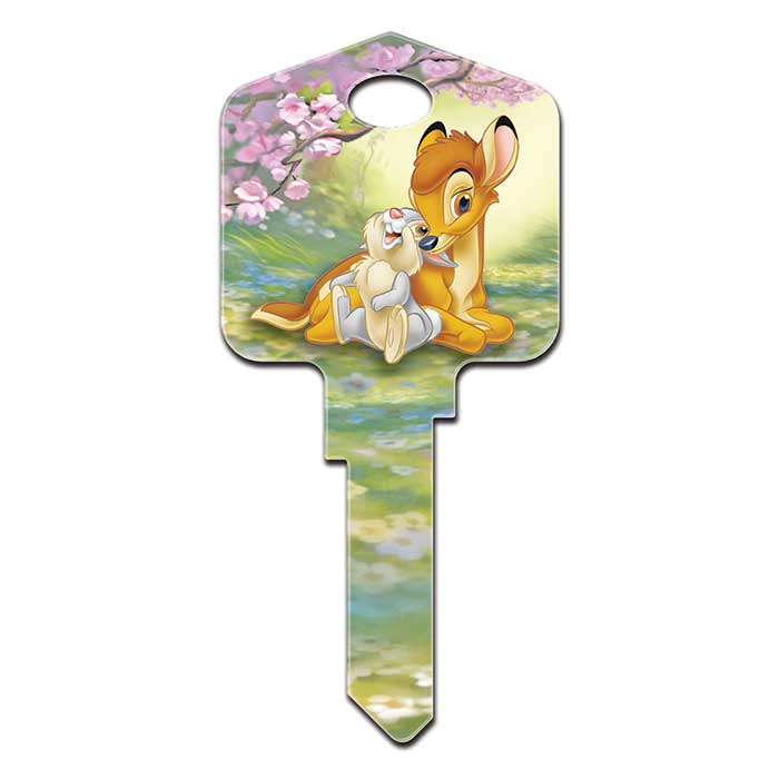 KW-D79 Disney Bambi & Thumper Key Blank