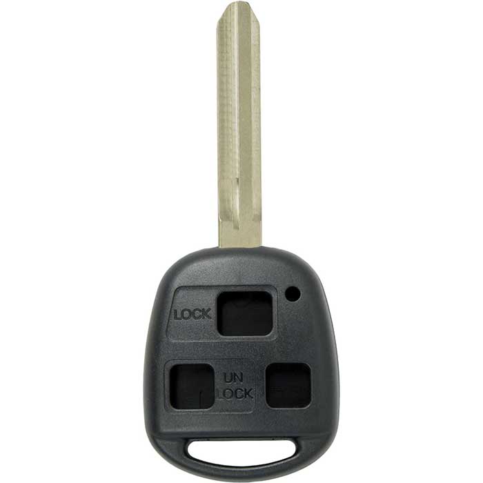 909-TOY-SHELL 3-Button Remote Head Key Shell for 2008-2014 Toyota FJ Cruiser
