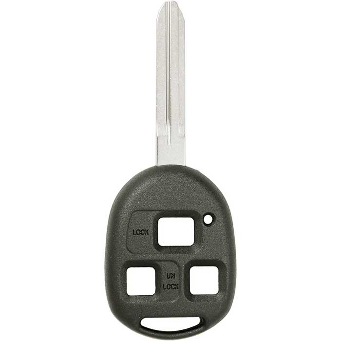 DSHELL-145 3-Button Remote Head Key Shell for 1998-2011 Toyota Land Cruiser