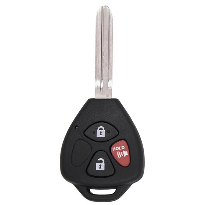 K2GPRO-TY301 3-Button Replacement Remote Head Key for 2006-2010 Toyota RAV4