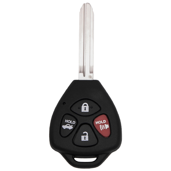 K2GPRO-TY404 4 Button Replacement Remote Head Key for 2010-2011 Toyota Camry