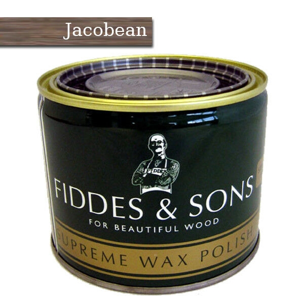 Picture of Fiddes & Sons FIDSUP-JB Fiddes Supreme Wax Polish 400 ML-Jacobean