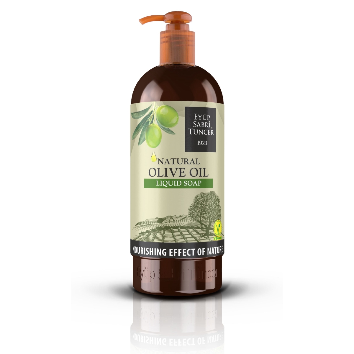 Natural Olive Oil Liquid Soap - 750 ML