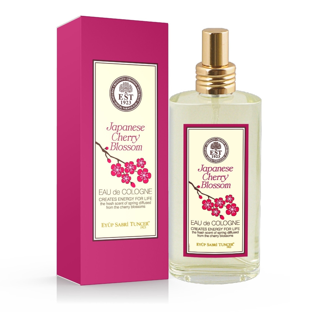 EST1923-COLOGNE-JAPCHERRY-150ML  Japanese Cherry Blossom Eau De Cologne 150 ML Spray