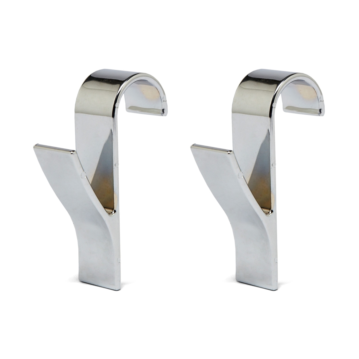 Picture of Akita Line HomeMarket ANS-B24-HOOKTOWEL-2PC-WH Over-the-Door Portable Towel Hook for Hanging Clothes&#44; Hats&#44; Towel&#44; No Assembly&#44; B24&#44; White (2 Per Pack)