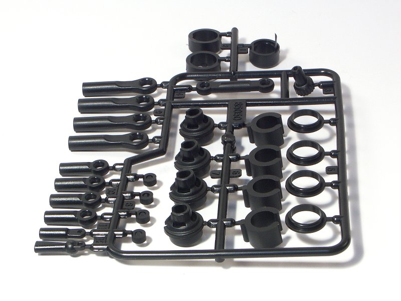 Shock Parts & Rod End Set Savage