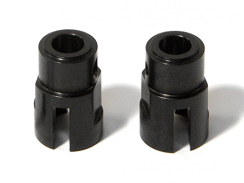 HPI86082 6 x 13 x 20 mm Cup Joint Savage X, Black - 2 Piece