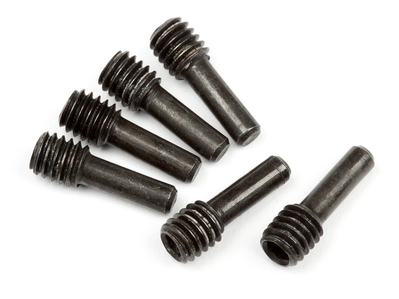 HPI86094 M4 x 2.5 x 12 mm Screw Shaft Savage X, Black - 6 Piece -  HPI Racing