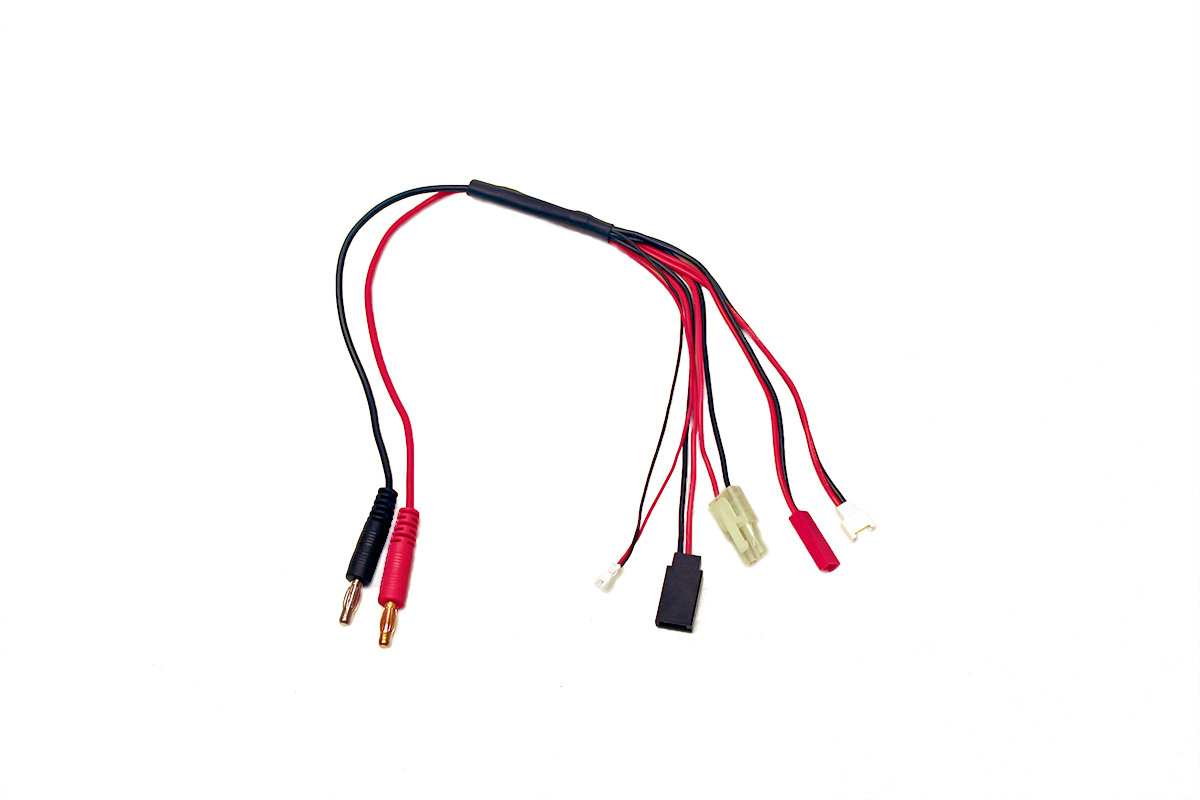 RCE1625 4 & 300 mm Male Bullets 5-Function Mini & Micro Charge Adapter