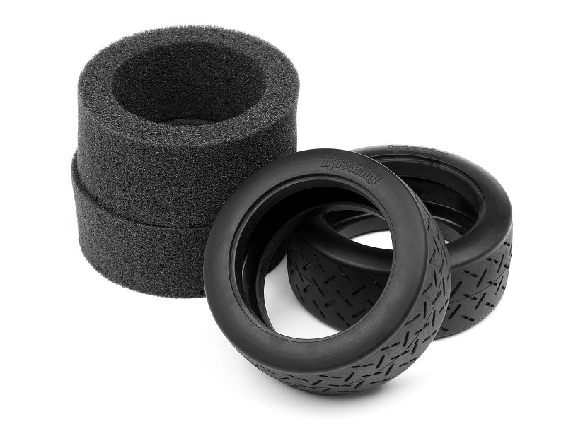 HPI108076 2.2 in. 57 x 80 mm WR8 Tarmac Tire D Comp - 2 Piece
