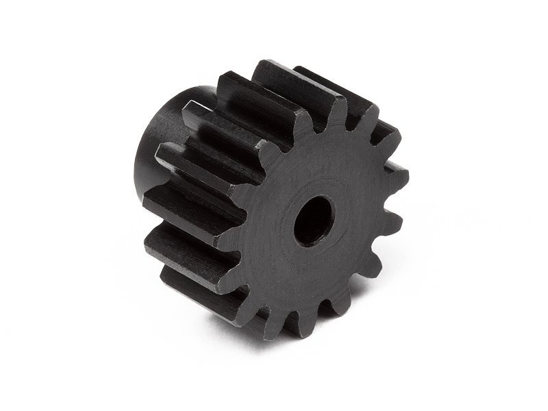 HPI108267 3.175 mm Pinion Gear 15-Tooth Shaft, Black -  HPI Racing