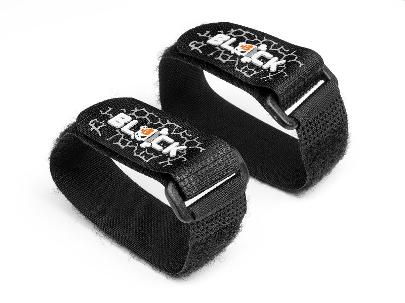WR8 Ken Block Battery Strap - Black - 2 Piece