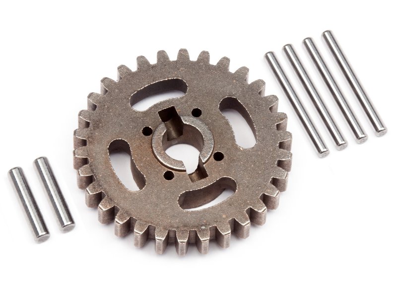 HPI109044 Drive Gear 30T 3-Speed Savage Set, Black