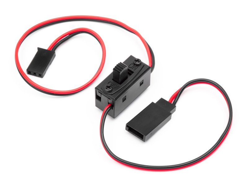 Receiver & Ignition Switch Savage Set, Black