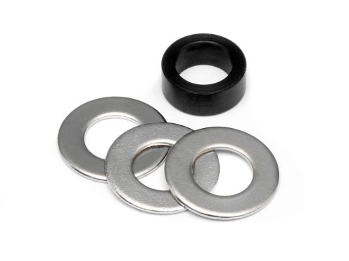 5 x 7.5 x 3 mm Metal Spacer Savage Set, Black