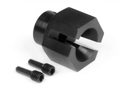 6 x 19 x 21 mm Cup Joint Savage, Black