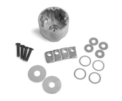 HPI86827 Alloy Differential Case Savage, Black