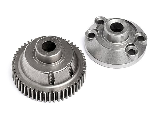 HPI86943 52T Drive Gear Differential Case Blitz E-Firestorm Spare Parts, Black